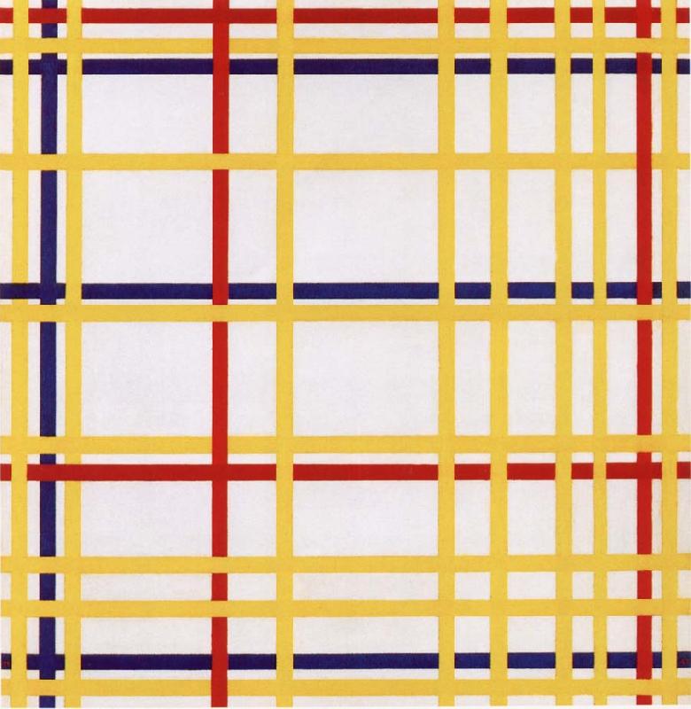 Piet Mondrian New York city